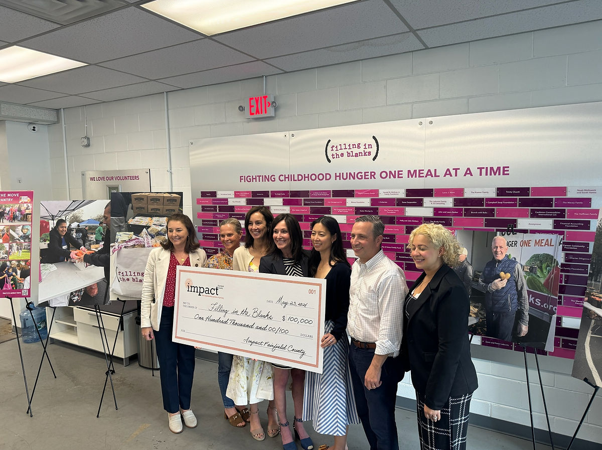 Filling in the Blanks receives $100,000 grant in Norwalk
